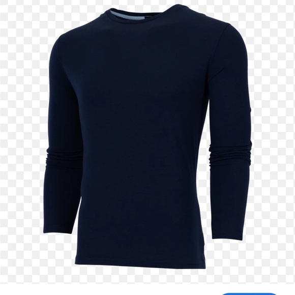 Greyson Spirit Long Sleeve Tee Navy Blue Logo Front Mens Pima Cotton Sz XL - Picture 11 of 12
